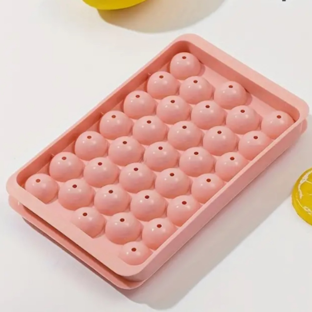 Ice Cube Tray - 33 Grids, Ice Ball Mold, Ball Shaped Ice Tray Cube NEW
